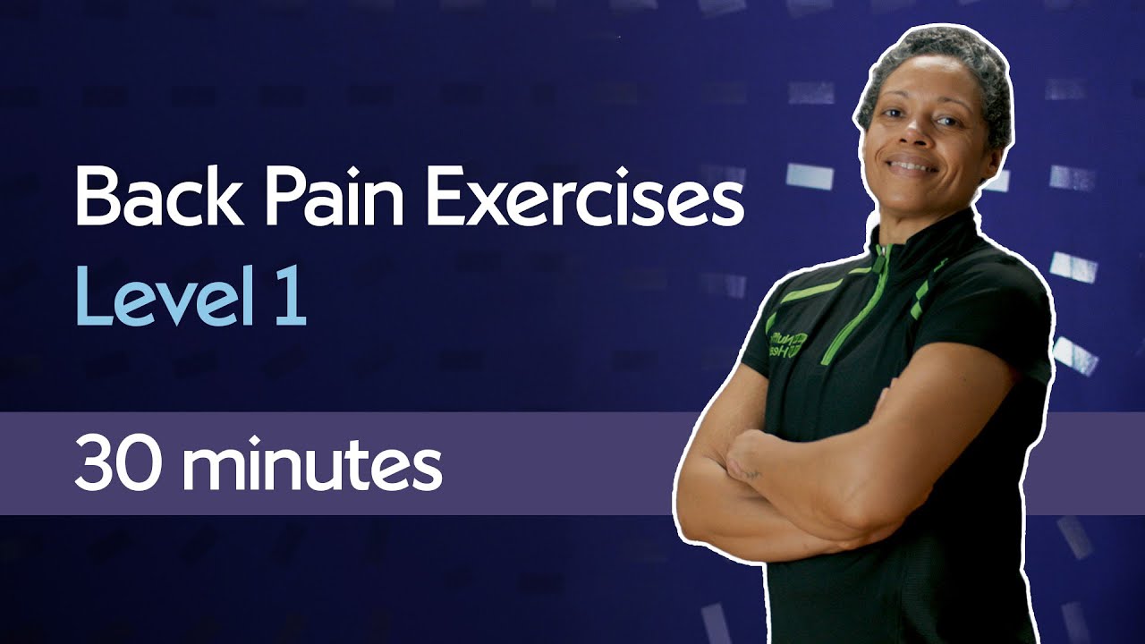 Back Workout and Stretches for Pain Relief 