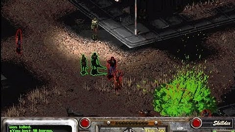 Fallout 2 KMK Gameplay #330 – Roves A – Clashing with Remnants of the Master