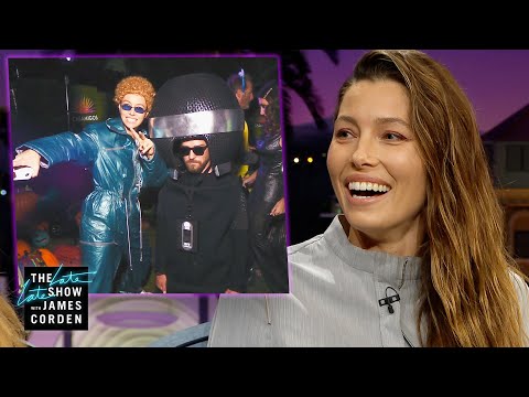 Jessica Biel Found Justin Timberlake's Actual Jumpsuit for Halloween