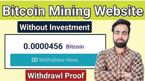 bitcoin mining withdrawl proof | new free bitcoin mining website 2023 | fazale rabbi