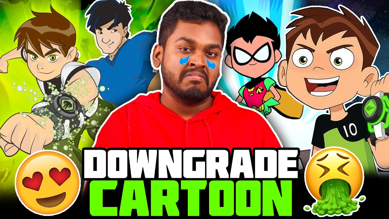 Worst Cartoon Downgrades 😭🤡 Ben 10 Then vs Now 🤮 #mrkk #cartoonnetwork