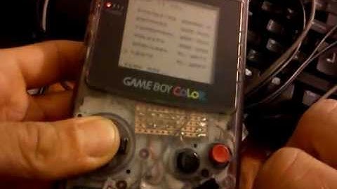 Circuit bent gameboy!