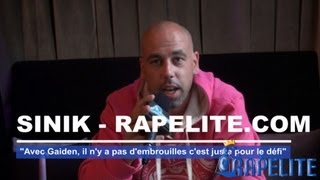 Sinik - Avec Gaiden Il Ny A Pas Dembrouilles Cest Juste Pour Le Défi