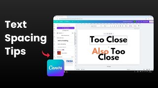 How to Adjust Text Spacing in Canva