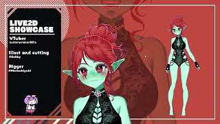 【Live2D Showcase】DnD VTuber for Buttonymaker Outfits 3.0🔨🖤