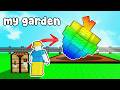 crafting EVERYTHING in Grow a Garden WORKING BEES update...