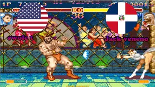 Super Street Fighter 2 Turbo ➤ swole t (Usa) vs Jack veneno (DO) 슈퍼 스트리트 파이터 2 터보