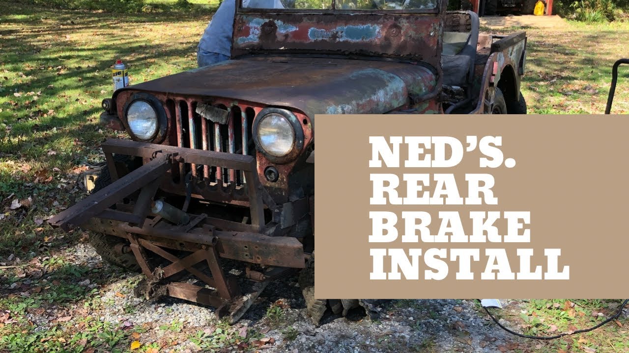 Jeep Willys Brakes pt. 2 rear brakes