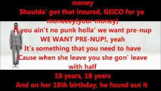 Gold Digger CLEAN lyrics 