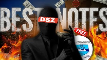 FREE DSZ NOTES for MAKAUT Odd Sem | Best Study Materials | DSZ