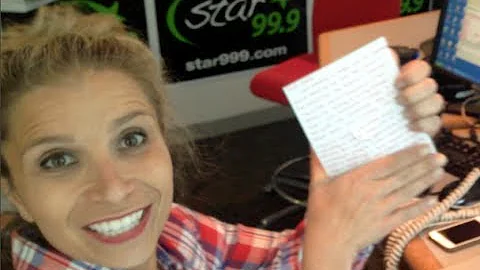 A thank you note from an intern!