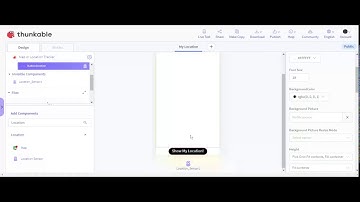 How To Make A Location Tracker At Thunkable ( Part 2)