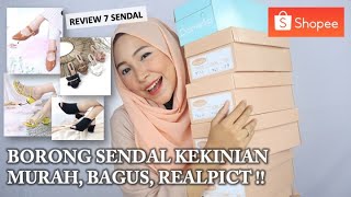REVIEW SENDAL/SEPATU DI TOKO LANGGANAN SHOPEE. MURAH TAPI BAGUS & REALPICT screenshot 1