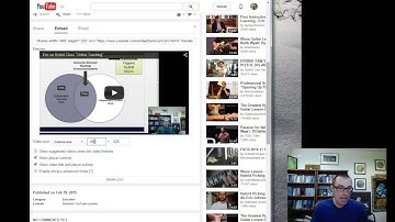 Embedding a Screencast into D2L