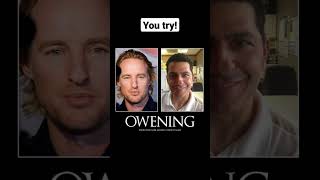 Owening - a new trend to look like Owen Wilson #owening #jokes