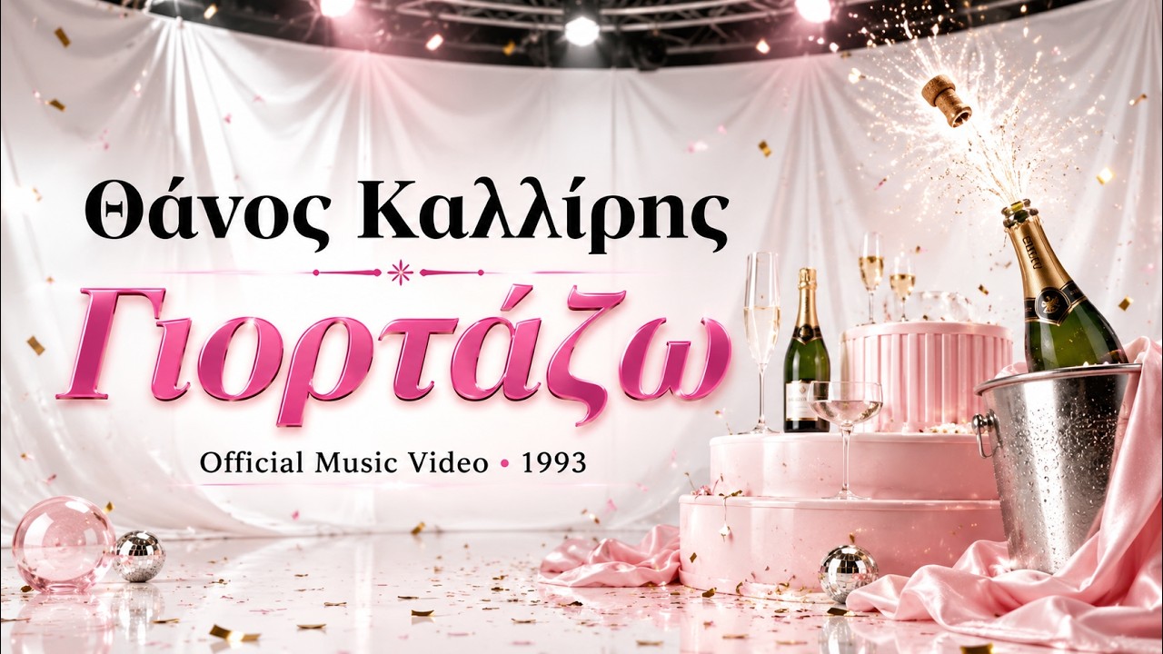 Guarda Θάνος Καλλίρης - Γιορτάζω (Official Music Video) - 1993 su YouTube Guarda Θάνος Καλλίρης - Γιορτάζω (Official Music Video) - 1993 su YouTube