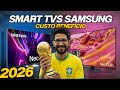 Qual a MELHOR TV SAMSUNG para COMPRAR em 2026? | As 3 MELHORES SMART TV SAMSUNG