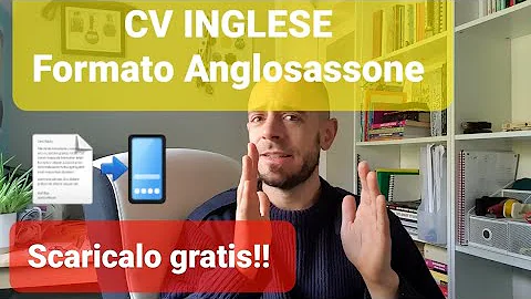 Come tradurre in inglese il curriculum?