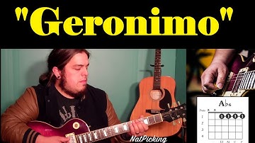 Sheppard - Geronimo **GUITAR TUTORIAL**