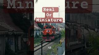 Kereta Api Livery Perumka Real or Mini? #keretaapi #miniaturkeretaapi