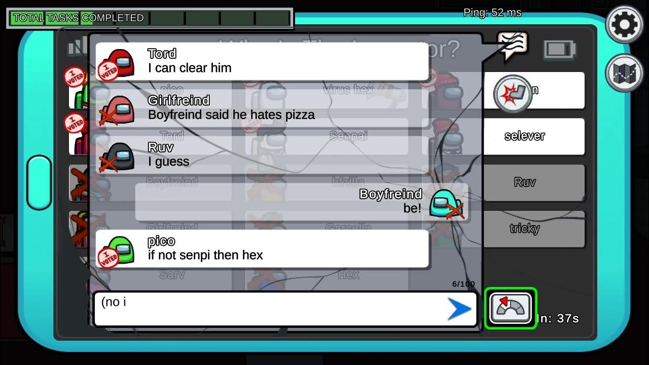 Lets Roleplay as FNF characters in among us (spell Girlfriend as