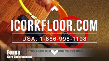 How to install cork underlayment