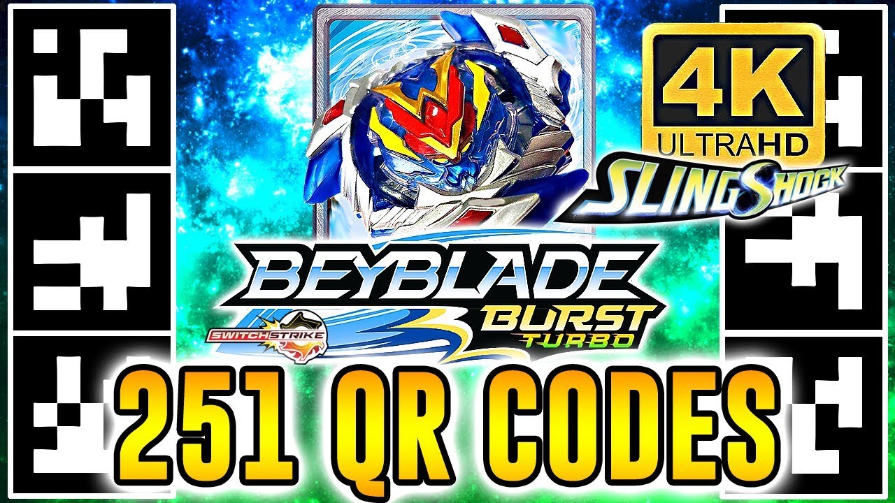 all wave 1 beyblade burst turbo qr codes !!!