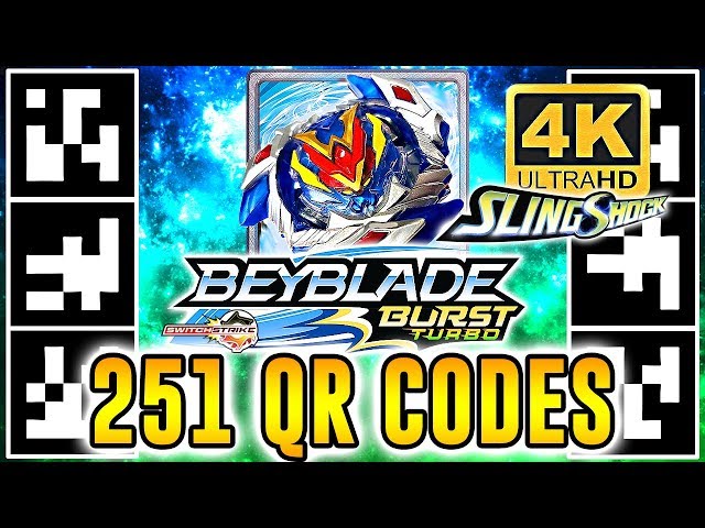 Beyblade Burst App ALL Scan Codes in 40 seconds