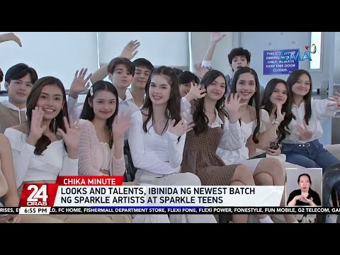 Looks and talents, ibinida ng newest batch ng Sparkle artists at Sparkle teens | 24 Oras