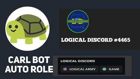 how to setup Auto Role with Carl Bot | Carl bot Discord | Automatic Setup Tutorial | #LogicalDiscord
