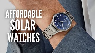 20 Affordable Solar Watches You Can Buy Right Now