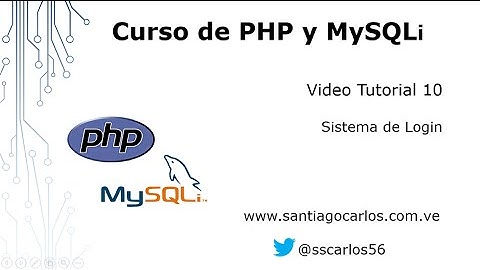 Video Tutorial 10 Curso de PHP Estructurado y MySQLi
