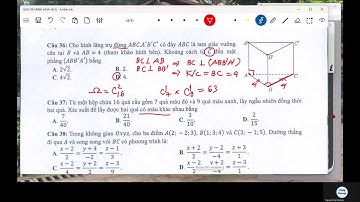 GIẢI ĐỀ MINH HỌA MÔN TOÁN  - THI THPT QUỐC GIA NĂM 2022  (FULL PHẦN CÒN LẠI)