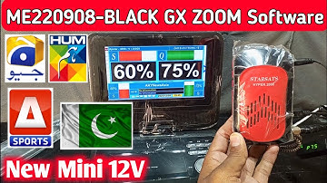 ME220908-BLACK New Converted Gx6605s V2 Recovery Zoom Software | Gx6605s Zoom Signal Software | 12v 