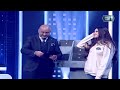ماتبصليش كده انا مالي نرمين خطفت 10 نقط في 10 ثواني ورد الفعل قلب الاستوديو من الضحك 