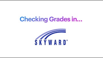 Check Grades in Skyward