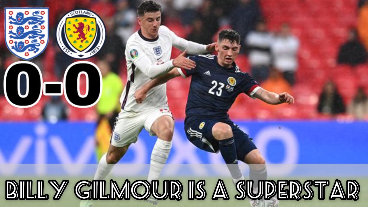 ENGLAND 0-0 SCOTLAND REVIEW | Billy Gilmour is a RISING ...