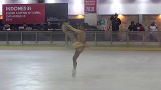 Savika Refa Zahira 15 Junior Ladies Fs Ifsnc April 2019