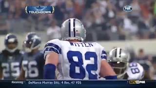 Tony Romo Throws 33-yard TD Pass to Jason Witten (Seahawks @ Cowboys, Week 9 2011)