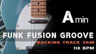 Funk Fusion Groove Backing Track/Guitar Jam in Aminor