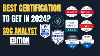 Certifications To Get in 2024 for a SOC Analyst