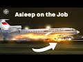 A Routine Landing Quickly Turns into a Disaster | Asleep on the Job