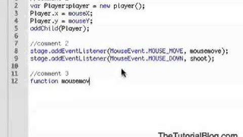 Basic Flash Actionscript 3 Shooting Game Tutorial   Flash Tutorials For Beginners