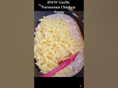 BWW Garlic Parmesan Chicken Pasta! ( CROCKPOT - SLOWCOOKER ) - YouTube