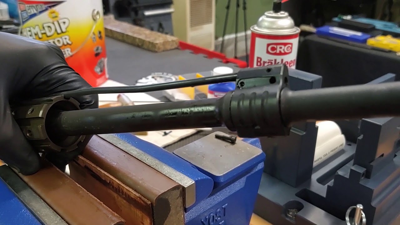 Fixing a Carbon Locked Adjustable Gas Block YouTube