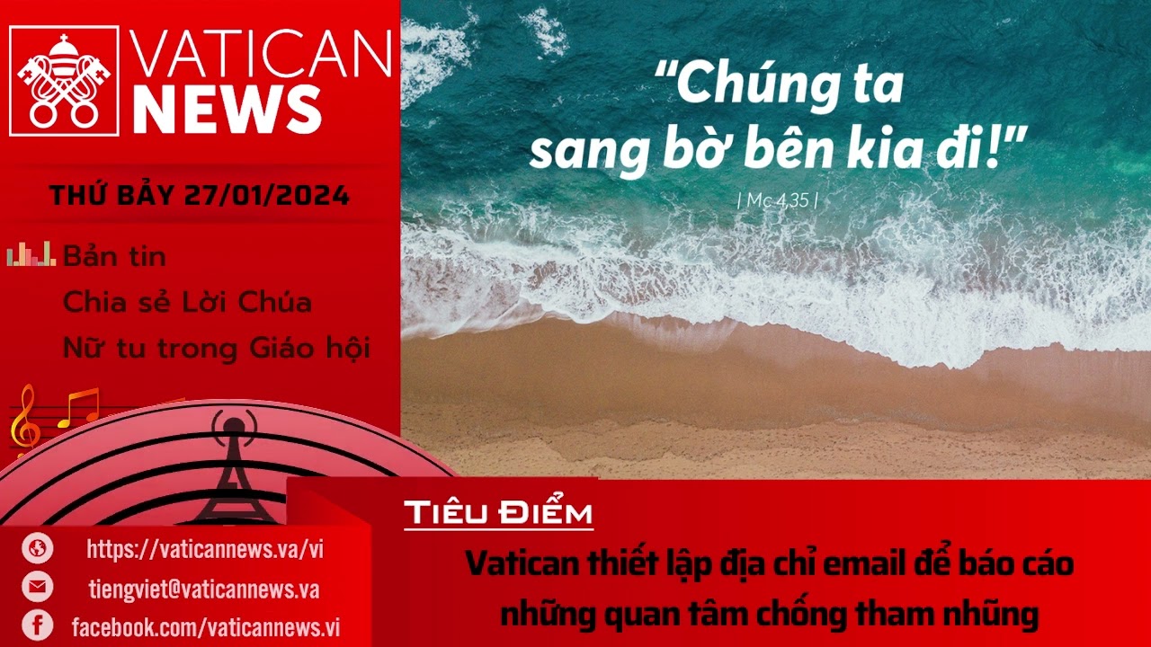 Radio thứ Bảy 27/01/2024 - Vatican News Tiếng Việt