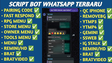 SC BOT WA TERBARU XZENN MD || IQC || BRAT  || REMINI/HD || NO BACKDOOR