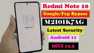 All Xiaomi Redmi Note 10 MIUI 12.5 Frp Bypass |All Redmi MIUI 12.5 Google Account Bypass