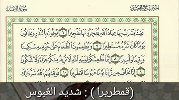 سورة الإنسان الجزء التاسع والعشرون مرتلة