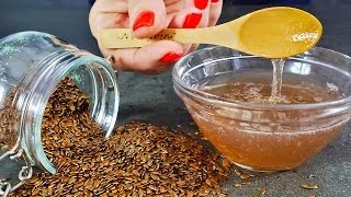 tighten facial skin naturally! don't waste money on expensive creams! make flaxseed cream!